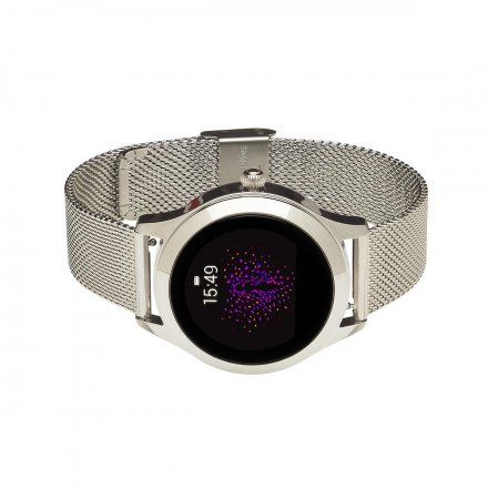 Smartwatch Garett Women Naomi RT srebrny z bransoletą 5903246287233