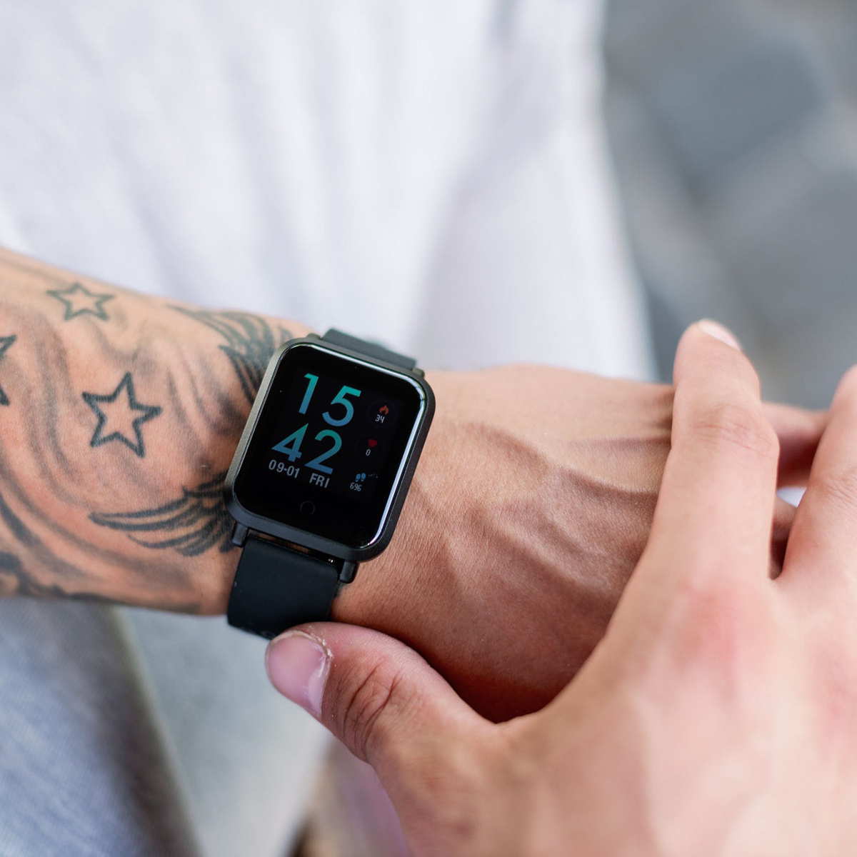 Smartwatch Garett Sport 17 Plus niebieski 199 00 z Otozegarki.pl