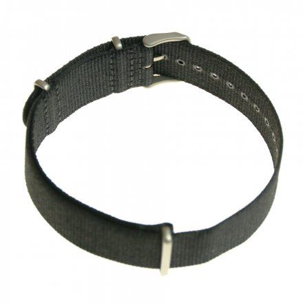 Pasek do zegarka Vostok Europe Pasek Expedition - Nylon (5192) czarny matowa klamra