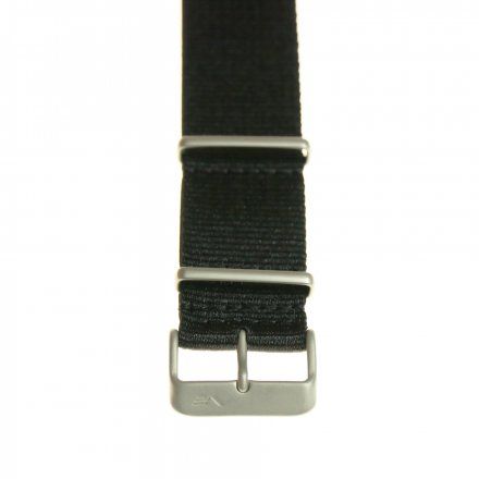 Pasek do zegarka Vostok Europe Pasek Expedition - Nylon (5192) czarny matowa klamra