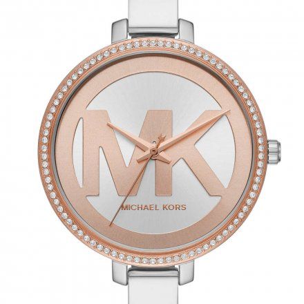 MK4546 Zegarek Damski Michael Kors srebrno-różowozłoty Jaryn