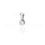 Biżuteria SAXO 14K Zawieszka 0,20ct Z-224 Białe Złoto z diamentem
