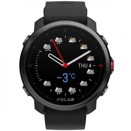 Polar GRIT X Czarny zegarek sportowy z GPS i pulsometrem
