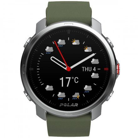 Polar GRIT X Zielony zegarek sportowy z GPS i pulsometrem M/L 