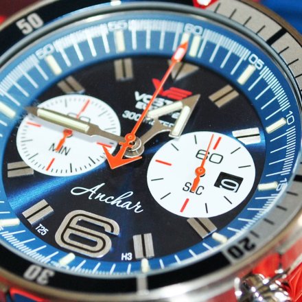 Zegarek Męski Vostok Europe Anchar 6S21-510A583 Chrono Line