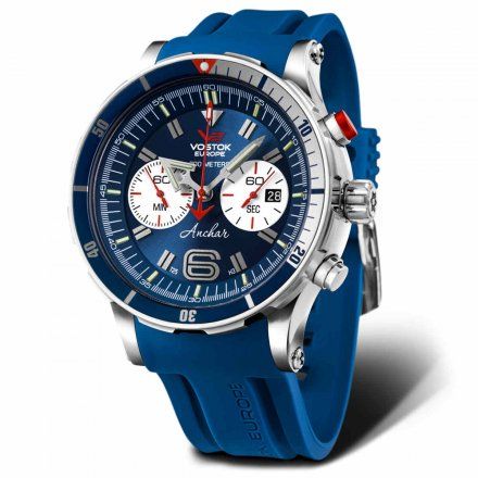 Zegarek Męski Vostok Europe Anchar 6S21-510A583 Chrono Line