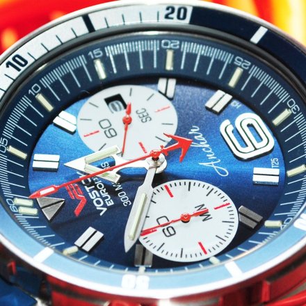 Zegarek Męski Vostok Europe Anchar 6S21-510A583 Chrono Line