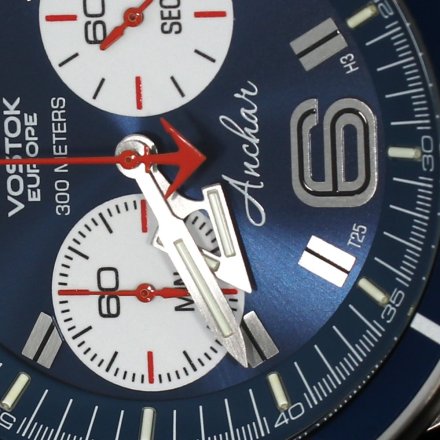 Zegarek Męski Vostok Europe Anchar 6S21-510A583 Chrono Line