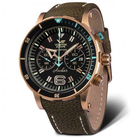 Zegarek Męski Vostok Europe Anchar 6S21-510O585 Chrono Line