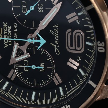 Zegarek Męski Vostok Europe Anchar 6S21-510O585 Chrono Line
