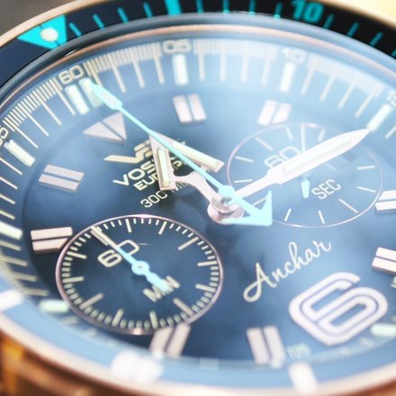 Zegarek Męski Vostok Europe Anchar 6S21-510O585 Chrono Line