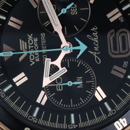 Zegarek Męski Vostok Europe Anchar 6S21-510O585 Chrono Line