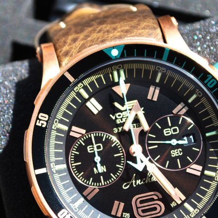 Zegarek Męski Vostok Europe Anchar 6S21-510O585 Chrono Line
