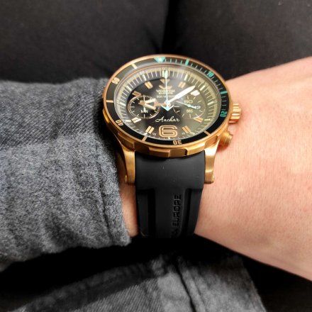 Zegarek Męski Vostok Europe Anchar 6S21-510O585 Chrono Line