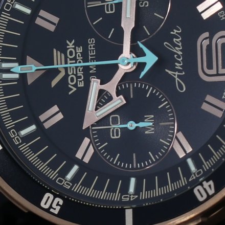 Zegarek Męski Vostok Europe Anchar 6S21-510O585 Chrono Line