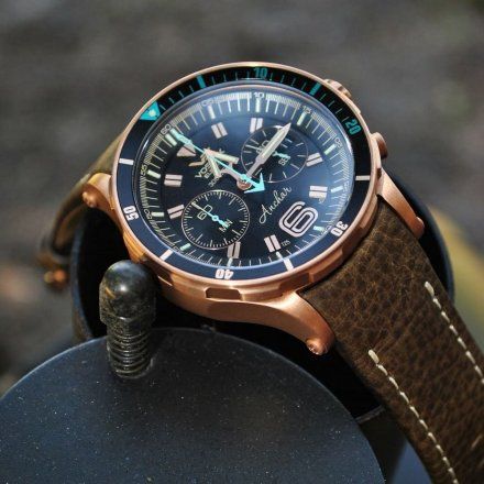 Zegarek Męski Vostok Europe Anchar 6S21-510O585 Chrono Line