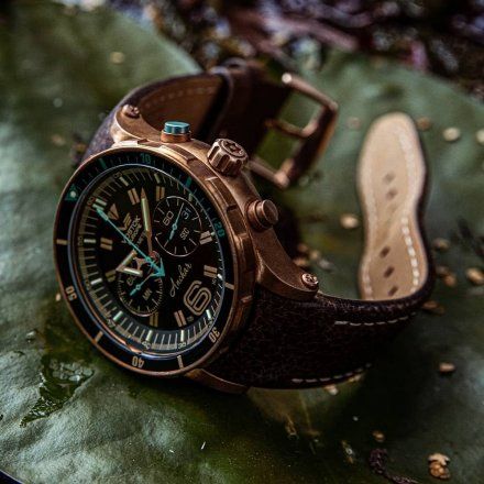 Zegarek Męski Vostok Europe Anchar 6S21-510O585 Chrono Line