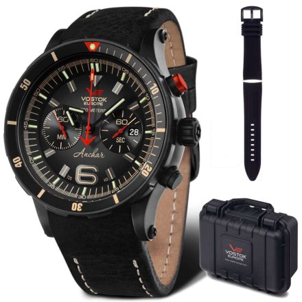 Zegarek Męski Vostok Europe Anchar 6S21-510C582 Chrono Line