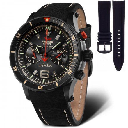 Zegarek Męski Vostok Europe Anchar 6S21-510C582 Chrono Line