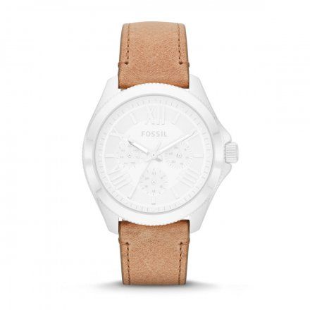 Beżowy pasek Fossil 20 mm Cecile AM4532