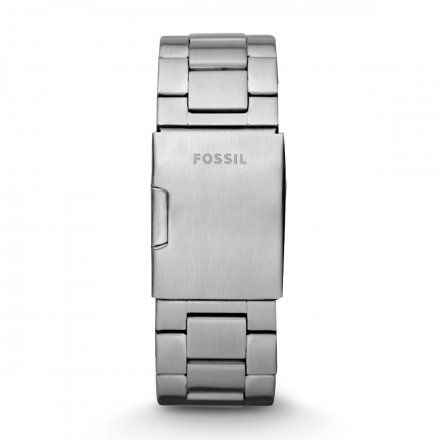 Srebrna bransoletka Fossil 24 mm Nate JR1353
