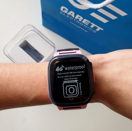 Smartwatch Garett Kids SPARK 4G Różowy