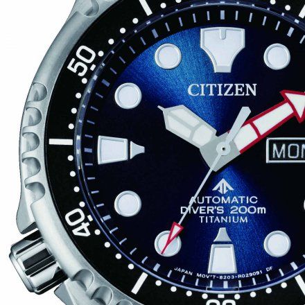 Citizen NY0100-50ME Zegarek Męski na bransolecie Promaster Diver's Automatic