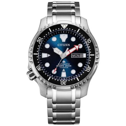 Citizen NY0100-50ME Zegarek Męski na bransolecie Promaster Diver's Automatic