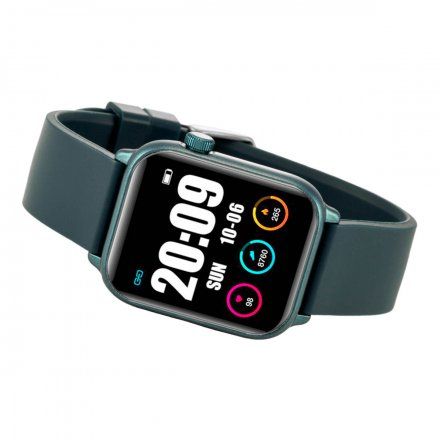 Granatowy smartwatch męski damski Rubicon RNCE56DIBX01AX