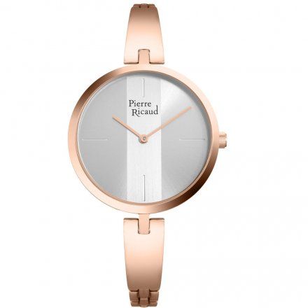 Pierre Ricaud P21036.5105Q Zegarek Różowozłoty damski Niemiecka Jakość