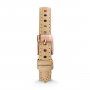 Beżowy pasek Michael Kors 12 mm Slim Runway MK2284