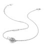 Srebrny naszyjnik GUESS EQUILIBRE logo 4G UBN79045