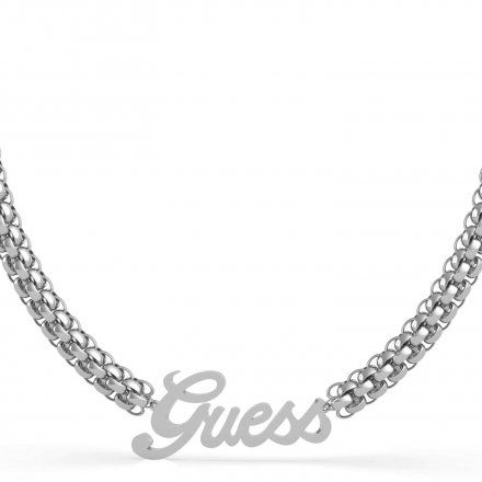 Biżuteria Guess naszyjnik srebrny UBN79080