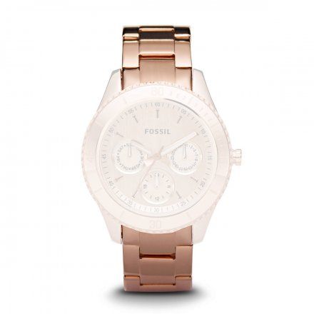 Różowozłota bransoleta Fossil 18 mm Stella ES2859