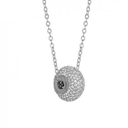 Srebrny naszyjnik koralik Charms INFINITY FUNZ0119-42 Srebro 925 z kryształami