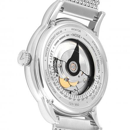 Zegarek Męski Aviator Swiss Made V.3.32.0.244.5  Douglas Automatic