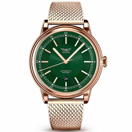 Zegarek Męski Aviator Swiss Made V.3.32.2.237.5  Douglas Automatic