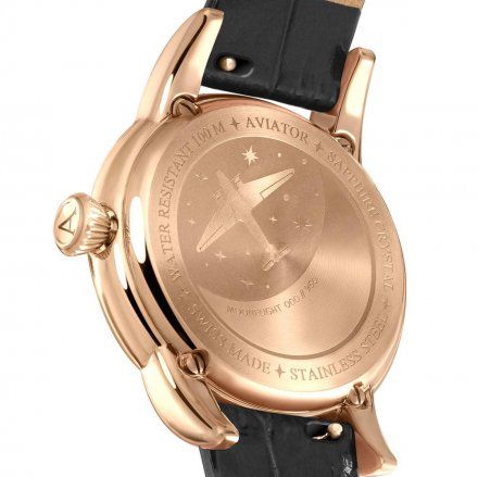 Zegarek damski  Aviator Swiss Made V.1.33.2.253.4  MOONFLIGHT