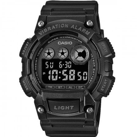 Zegarek Męski Casio W-735H-1BVEF Casio Sport W-735H-1BVEF