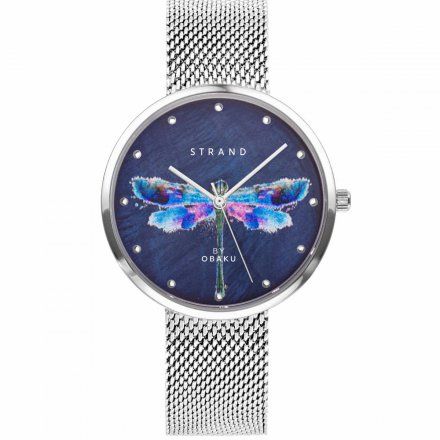 S700LXCLMC-DD  Srebrny zegarek Damski Strand