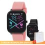 Smartwatch Marea B58006-3 bransoletka + różowy pasek ROZMOWY + TOREBKA KOMUNIJNA
