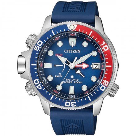 Citizen BN2038-01L Zegarek Męski na pasku Eco Drive Citizen Promaster