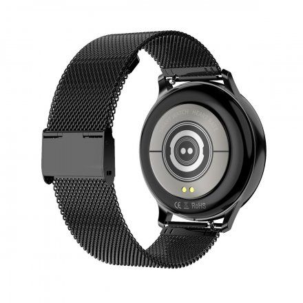 Smartwatch Pacific 09 Czarny Bransoletka + Czarny pasek
