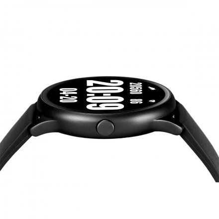 Czarny smartwatch męski damski Rubicon RNCE61 SMARUB035