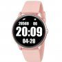 Różowy smartwatch męski damski Rubicon RNCE61RIBX05AX