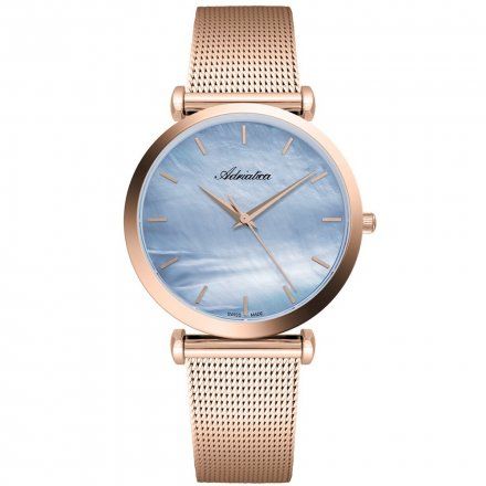 Zegarek Damski Adriatica na bransolecie A3713.911ZQ - Zegarek Kwarcowy Swiss Made