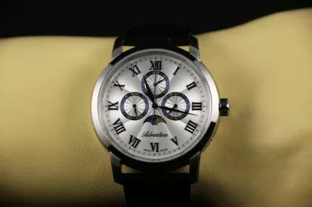 Zegarek Męski Adriatica na Pasku A8134.52B3QF - Multifunction Swiss Made