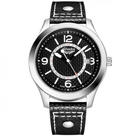 Zegarek Męski Adriatica na pasku A8312.5224Q Swiss Made