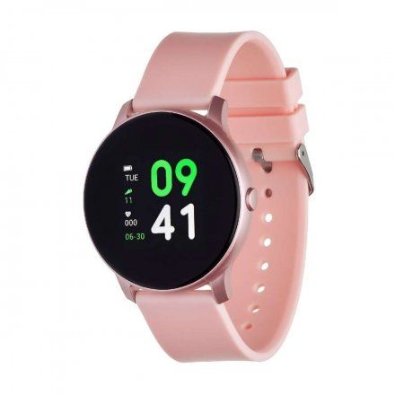 Smartwatch Garett Lady Rosa RT złoty z różowym paskiem 5903246288896