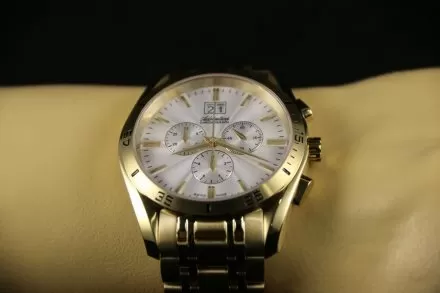 Zegarek Męski Adriatica na bransolecie A8202.1113CH - Chronograf Swiss Made